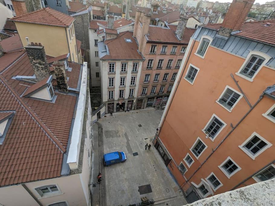 Mirador T2 Ensoleille Place Des Terreaux Vue Fourviere Lyon Buitenkant foto